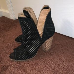 Lucky brand leather booties